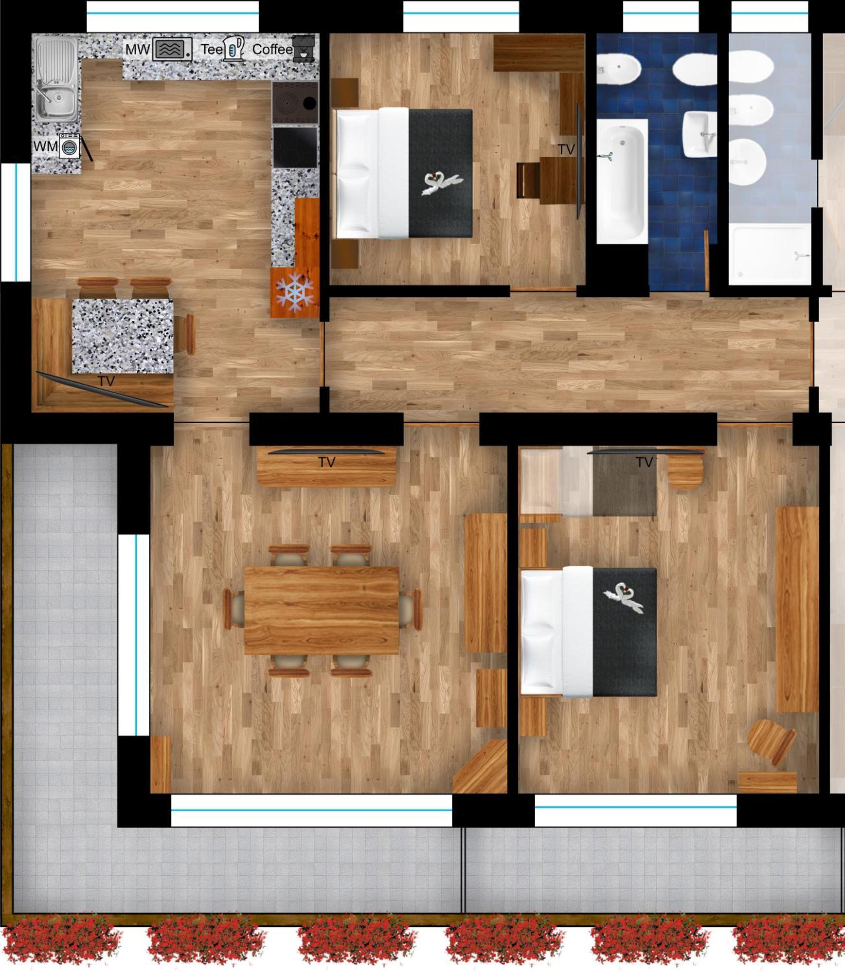 Guesthouse Rosengarten 도비아코 외부 사진